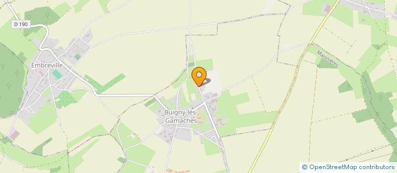 localisation de l'entreprise 928 221 845   BUIGNY-LES-GAMACHES