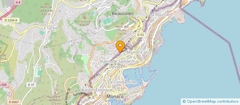 localisation de l'entreprise 928 242 122   BEAUSOLEIL