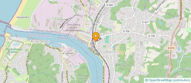 localisation de l'entreprise 928 263 300  à BAYONNE