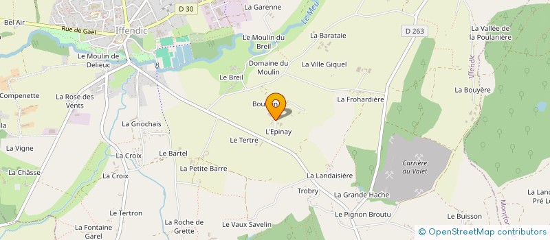 localisation de l'entreprise 928 264 613   SERVON-SUR-VILAINE