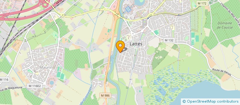 localisation de l'entreprise 928 281 583  à LATTES