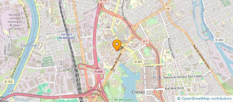 localisation de l'entreprise 928 291 699   CRETEIL