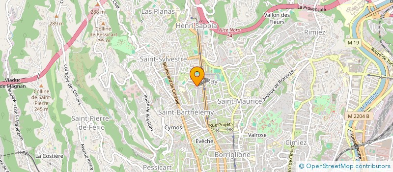 localisation de l'entreprise 928 293 992 à NICE