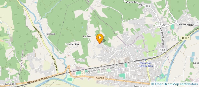 localisation de l'entreprise 928 304 591   AZERAT