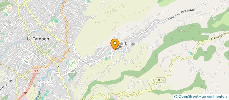 localisation de l'entreprise 928 316 041   LE TAMPON