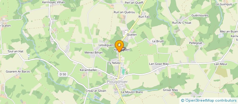 localisation de l'entreprise 928 317 882   PLOUGONVER