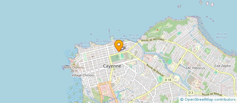 localisation de l'entreprise 928 328 848   CAYENNE