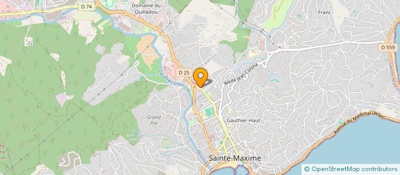 localisation de l'entreprise 928 330 851  à SAINTE-MAXIME