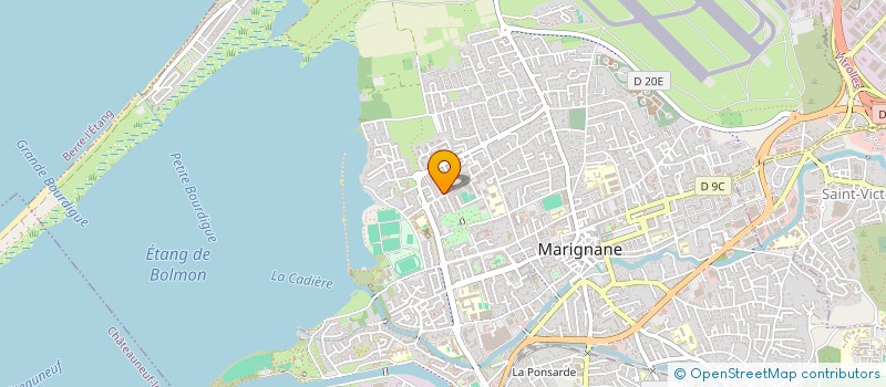 localisation de l'entreprise 928 350 719   MARIGNANE