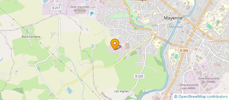 localisation de l'entreprise 928 365 675   MAYENNE