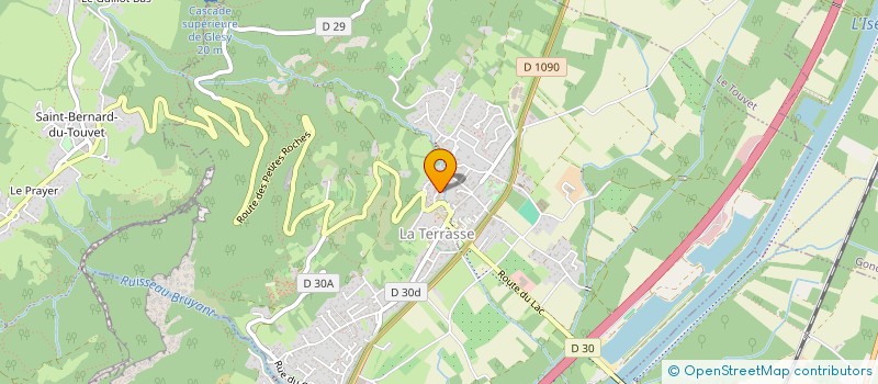 localisation de l'entreprise 928 370 634   LA TERRASSE