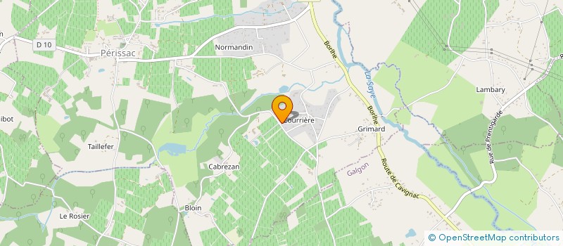 localisation de l'entreprise 928 384 528   PERISSAC