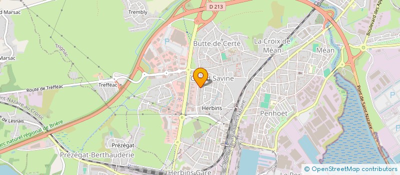 localisation de l'entreprise 928 387 299   SAINT-NAZAIRE