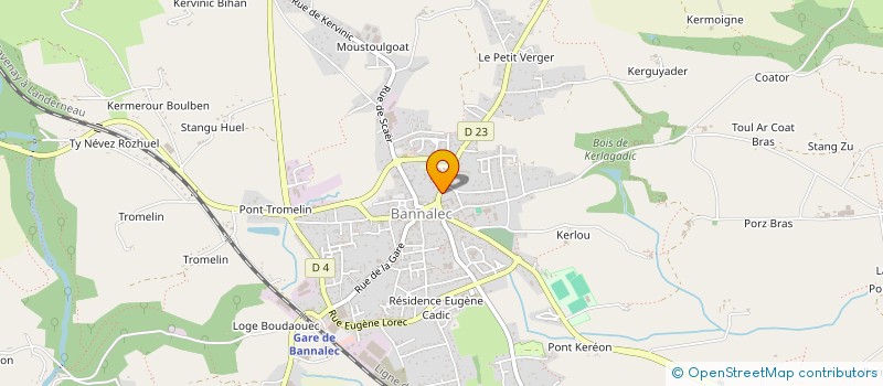 localisation de l'entreprise 928 412 949   BANNALEC