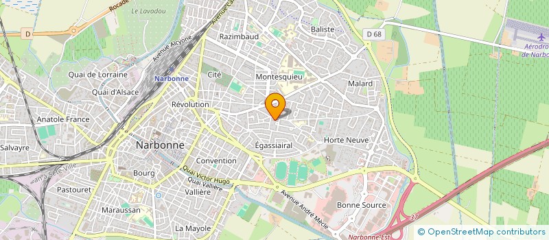 localisation de l'entreprise 928 413 020   NARBONNE