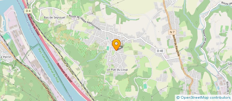 localisation de l'entreprise 928 414 788   SAINT-SORLIN-DE-VIENNE