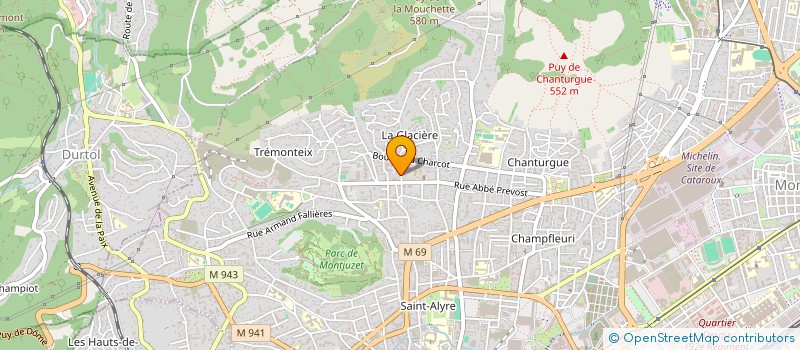 localisation de l'entreprise 928 423 128   CHATEL-GUYON