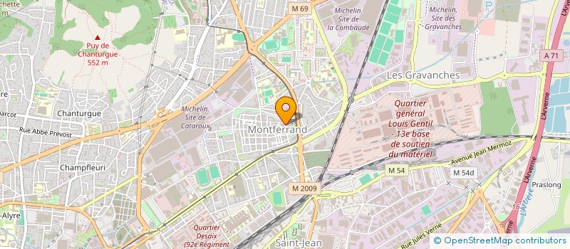 localisation de l'entreprise 928 444 512   CLERMONT-FERRAND