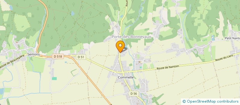 localisation de l'entreprise 928 466 341   PORTE-DES-BONNEVAUX