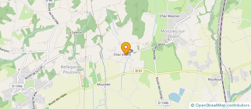 localisation de l'entreprise 928 483 015 à MOISSIEU-SUR-DOLON