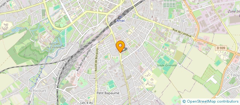localisation de l'entreprise 928 483 668  à ARRAS