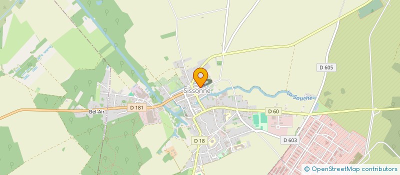 localisation de l'entreprise 928 491 265   SISSONNE