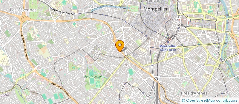 localisation de l'entreprise 928 504 760 à MONTPELLIER