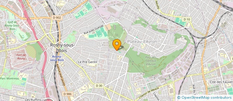 localisation de l'entreprise 928 521 715 à NEUILLY-PLAISANCE