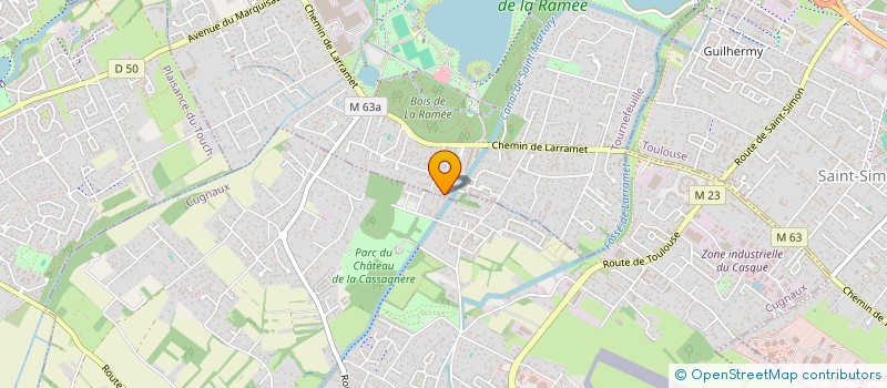 localisation de l'entreprise 928 525 344   TOURNEFEUILLE