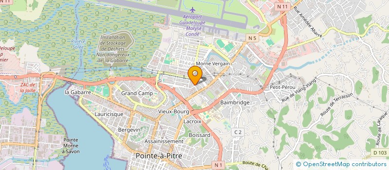 localisation de l'entreprise 928 529 528   LES ABYMES