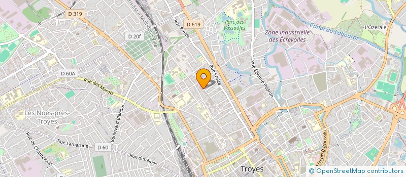 localisation de l'entreprise 928 560 028   LA CHAPELLE-SAINT-LUC