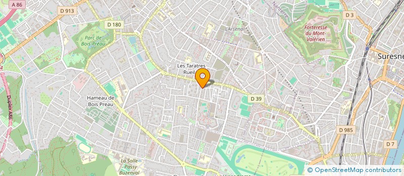 localisation de l'entreprise 928 575 455  à RUEIL-MALMAISON