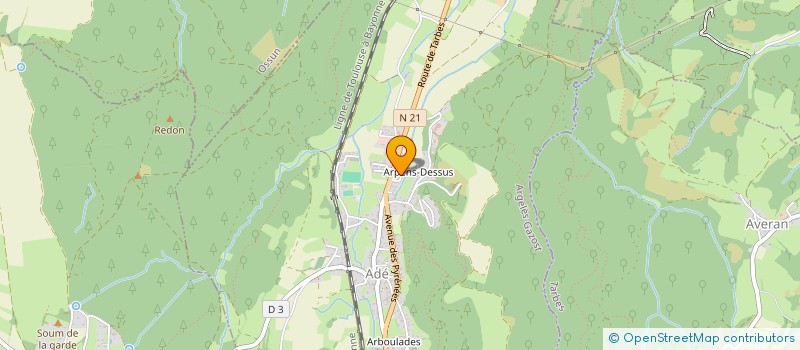 localisation de l'entreprise 928 584 200   LALANNE-TRIE