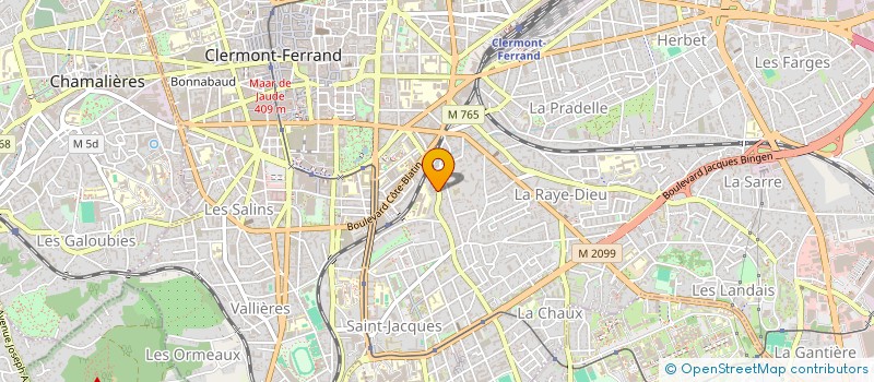 localisation de l'entreprise 928 596 071   CLERMONT-FERRAND