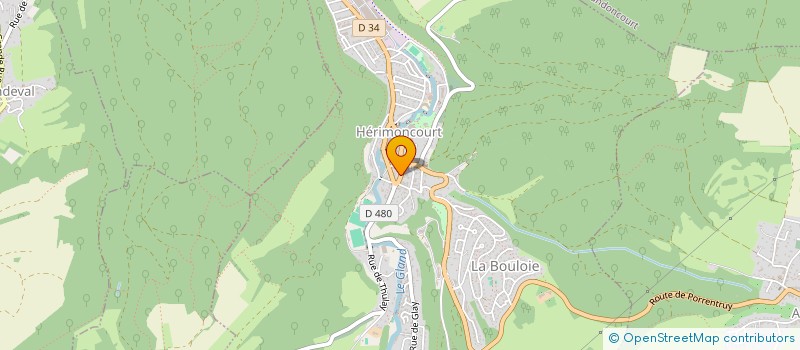 localisation de l'entreprise 928 610 906   HERIMONCOURT