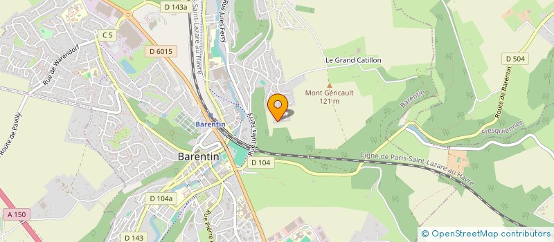 localisation de l'entreprise 928 619 287  à ROUEN