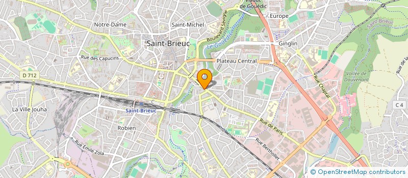 localisation de l'entreprise 928 634 864  à SAINT-BRIEUC