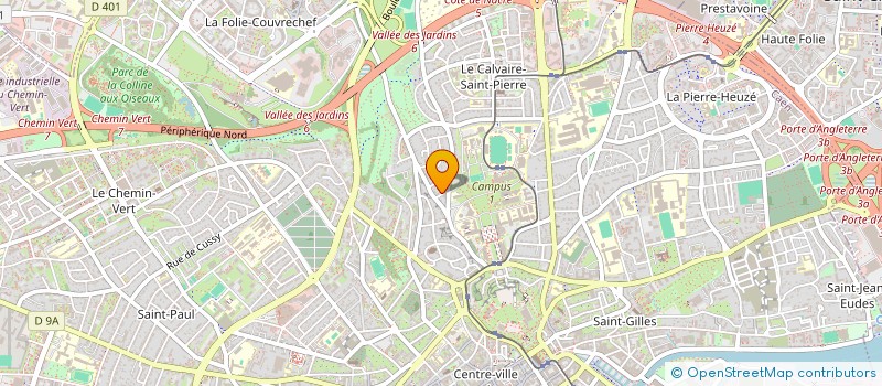 localisation de l'entreprise 928 639 954  à CAEN