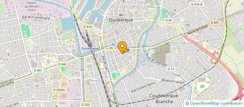 localisation de l'entreprise 928 654 839 à DUNKERQUE