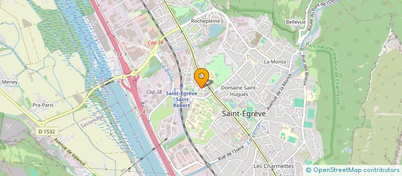 localisation de l'entreprise 928 657 584   SAINT-MARTIN-LE-VINOUX