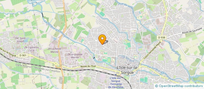 localisation de l'entreprise 928 661 131   L'ISLE-SUR-LA-SORGUE
