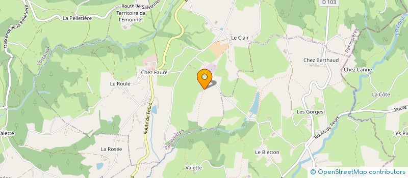 localisation de l'entreprise 928 666 890   PANISSIERES