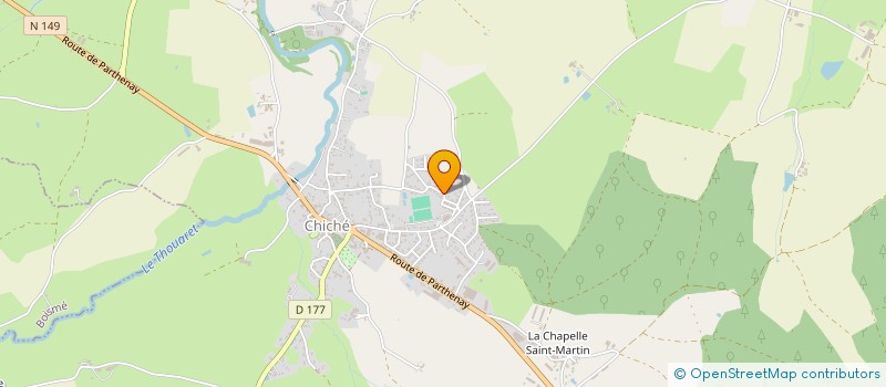 localisation de l'entreprise 928 717 222   CHICHE