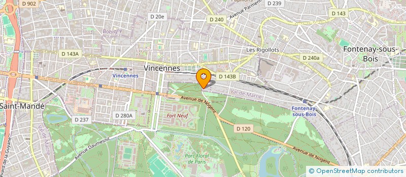 localisation de l'entreprise 928 770 015  à VINCENNES
