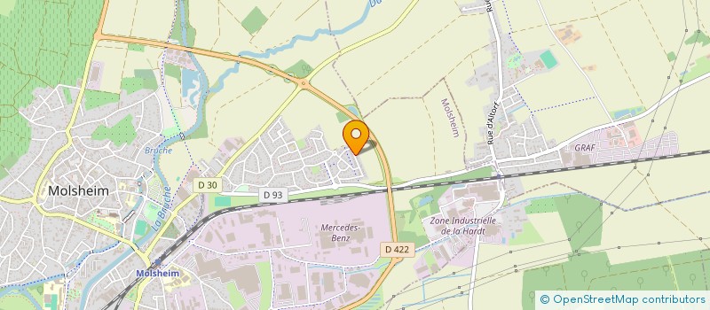 localisation de l'entreprise 928 785 039   MOLSHEIM