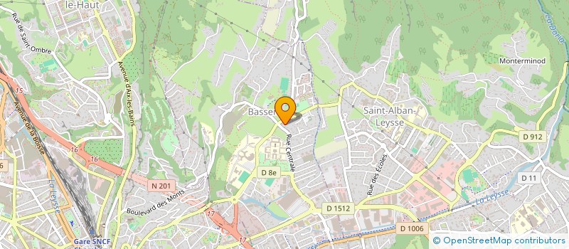 localisation de l'entreprise 928 785 625   MIRIBEL-LES-ECHELLES