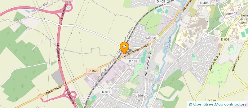 localisation de l'entreprise 928 810 340   SALOUEL