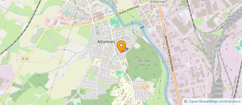 localisation de l'entreprise 928 812 569   ALLONNES