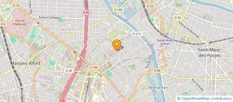 localisation de l'entreprise 928 815 901   CRETEIL