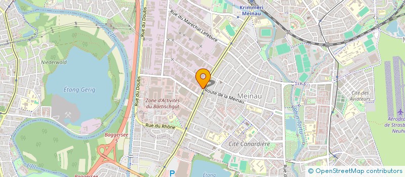 localisation de l'entreprise 928 818 343   STRASBOURG